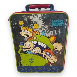 90s Vintage Rugrats The Movie Kids Luggage / Suitcase